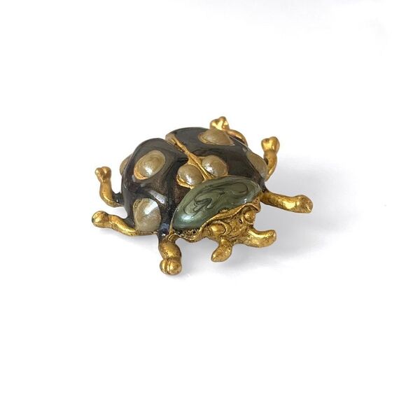 Vintage Ladybug Brooch - Picture 2 of 4